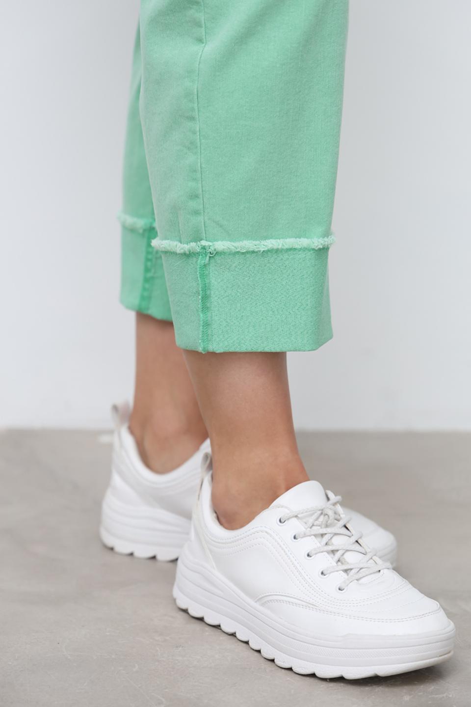 Джинсы Bianca мятные