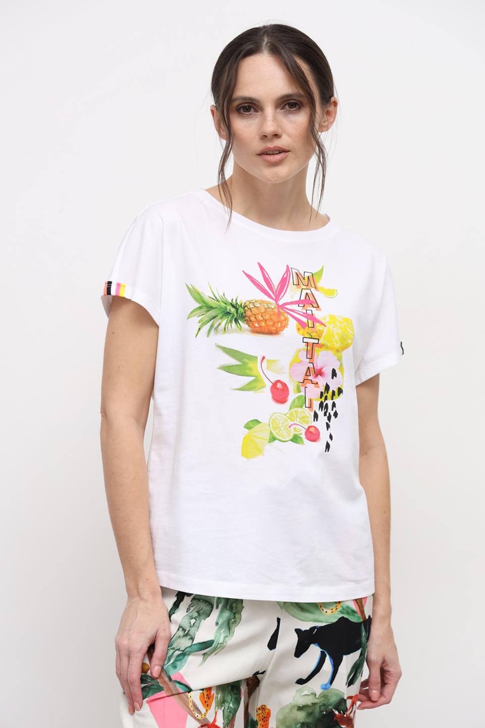 Футболка Marc Cain Sports с принтом