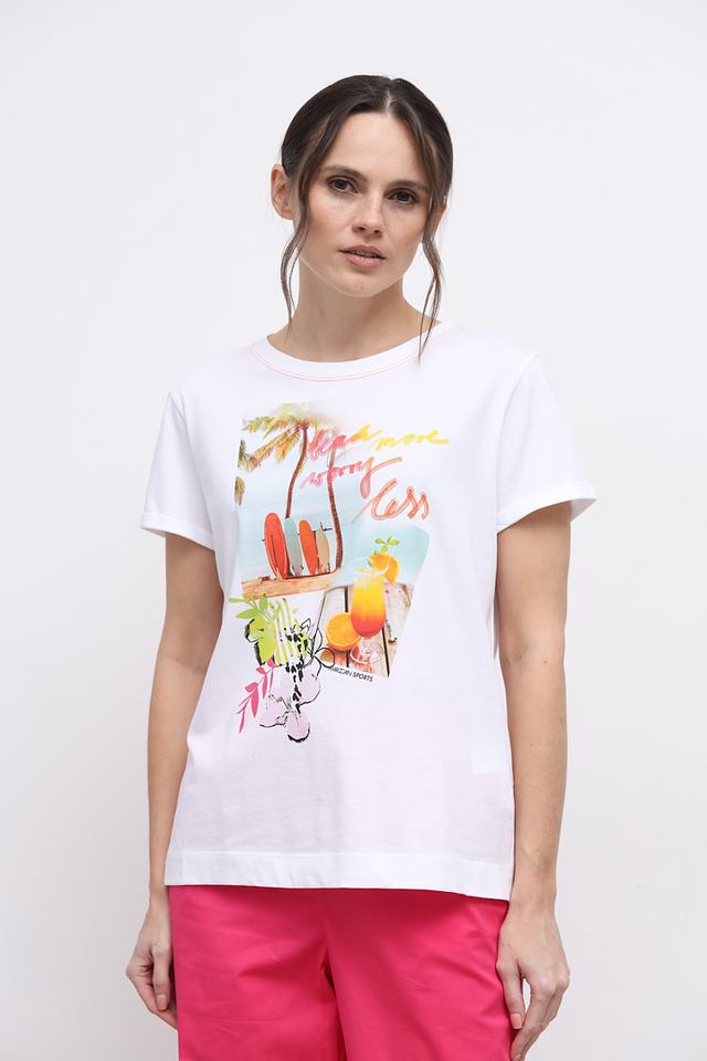 Футболка Marc Cain Sports с принтом