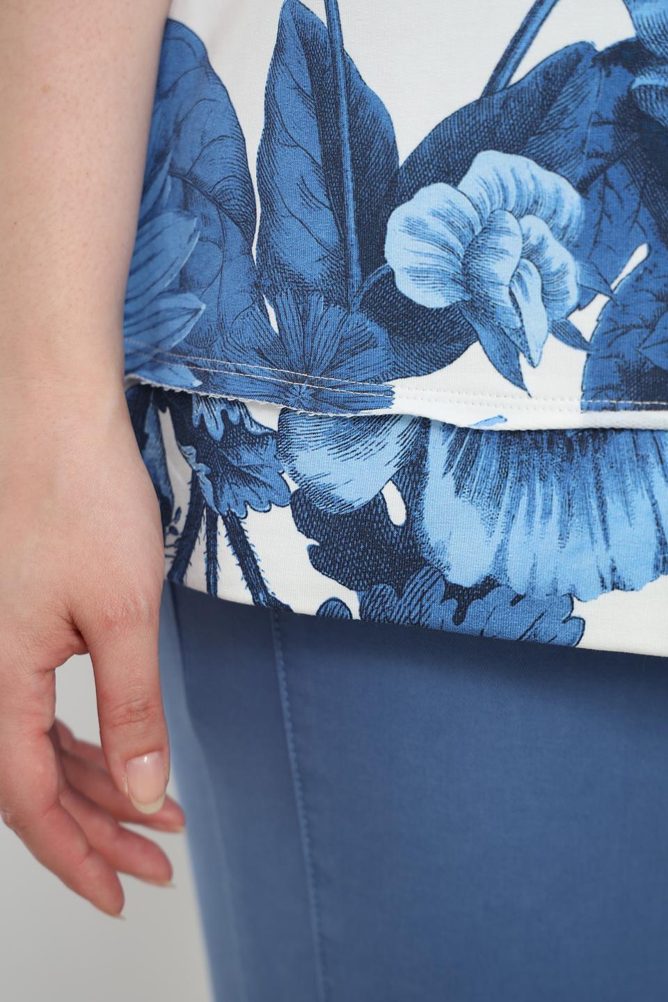 Пуловер Frapp с цветочным принтом