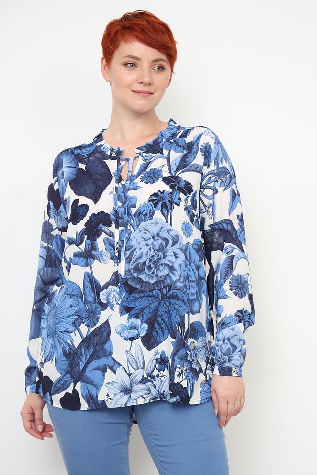Блуза Frapp с цветочным принтом