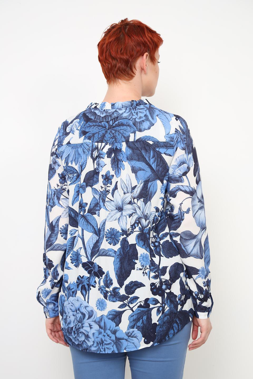 Блуза Frapp с цветочным принтом