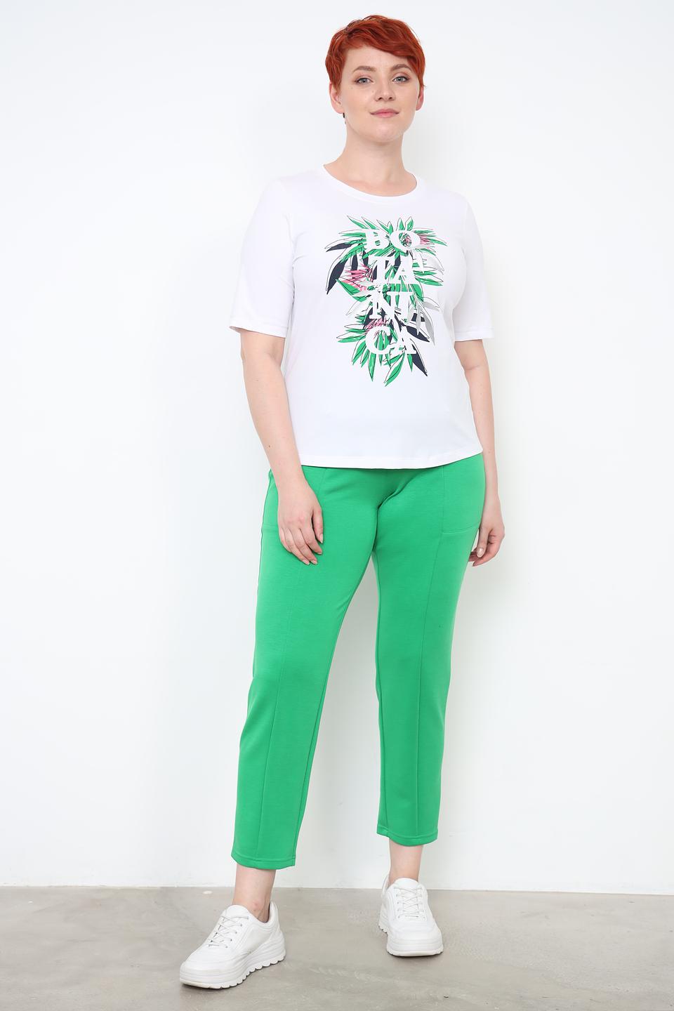 Брюки трикотажные Rabe collection зелёные