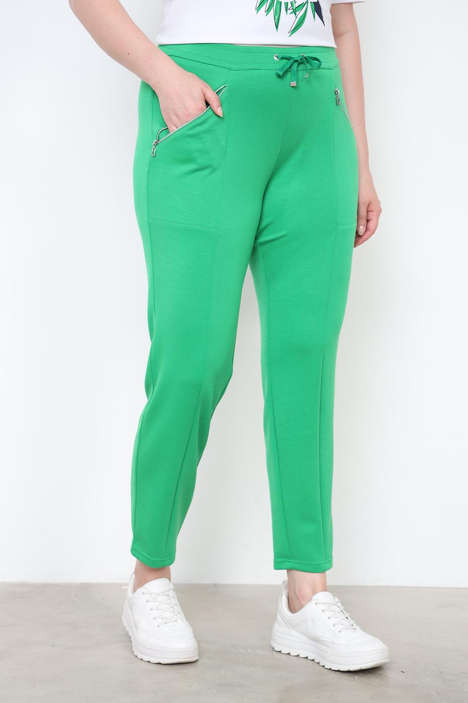 Брюки трикотажные Rabe collection зелёные