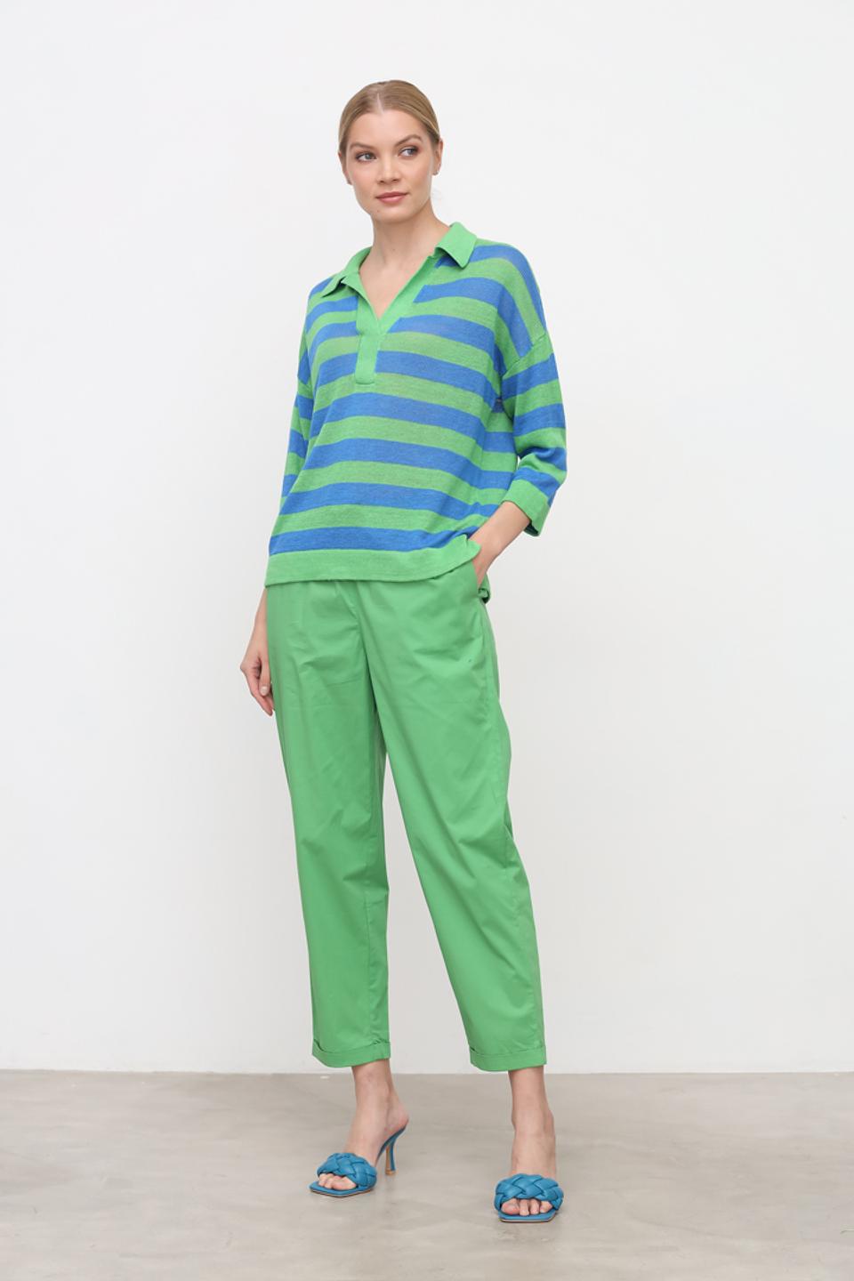 Брюки кюлоты Oui лайм