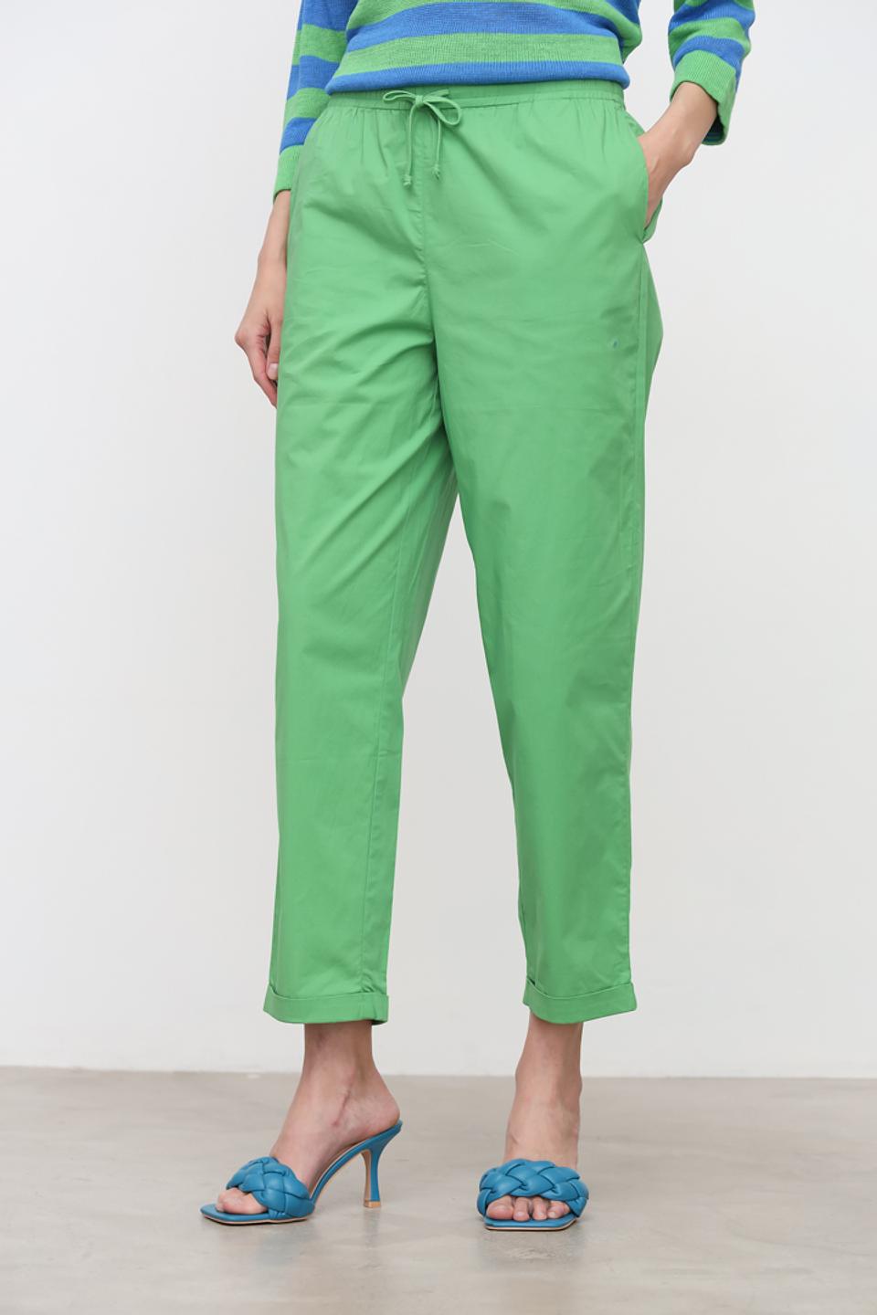 Брюки кюлоты Oui лайм