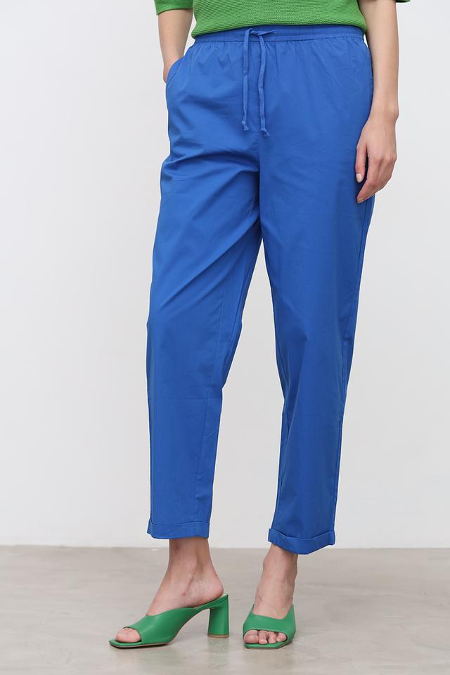 Брюки кюлоты Oui синие