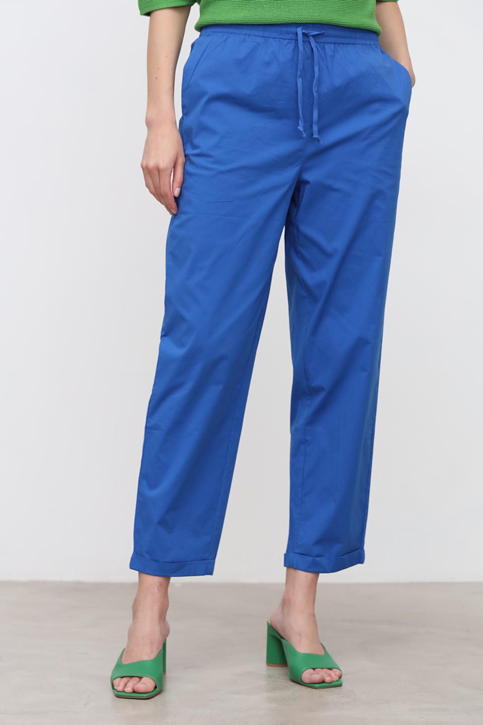 Брюки кюлоты Oui синие