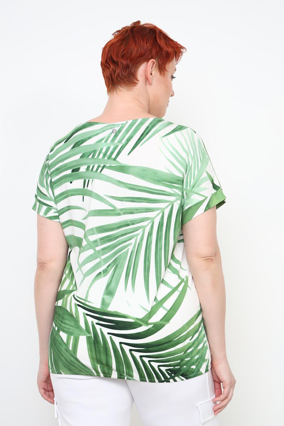 Футболка Frapp с тропическим принтом