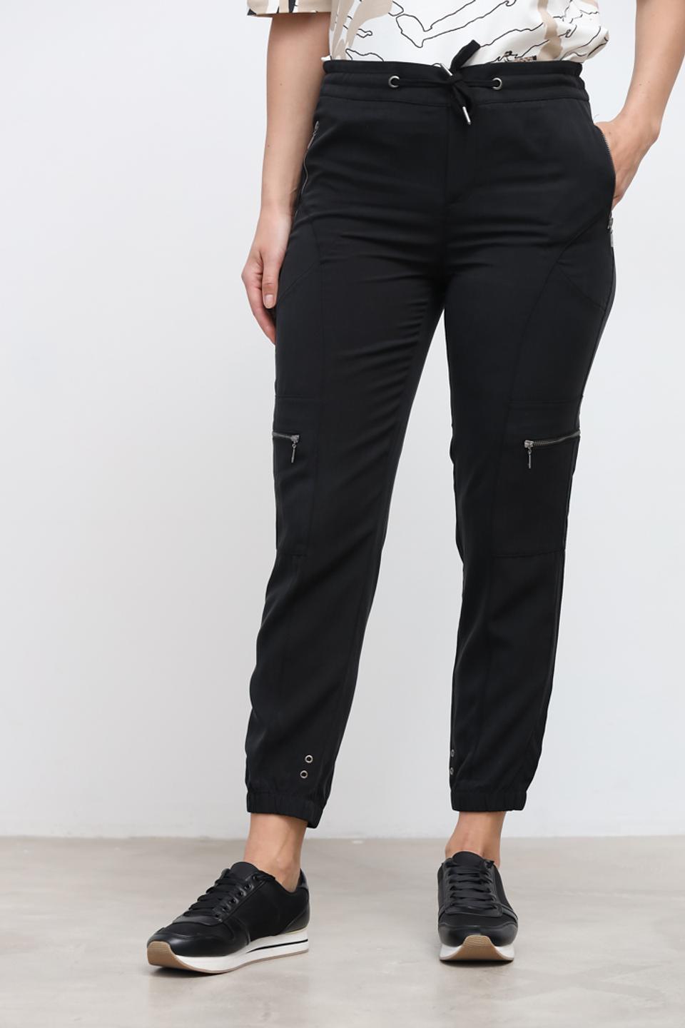 Брюки Monari чёрные с карманами