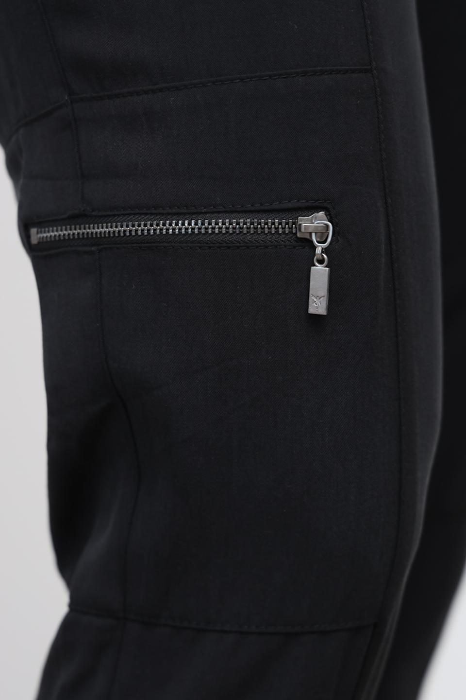 Брюки Monari чёрные с карманами