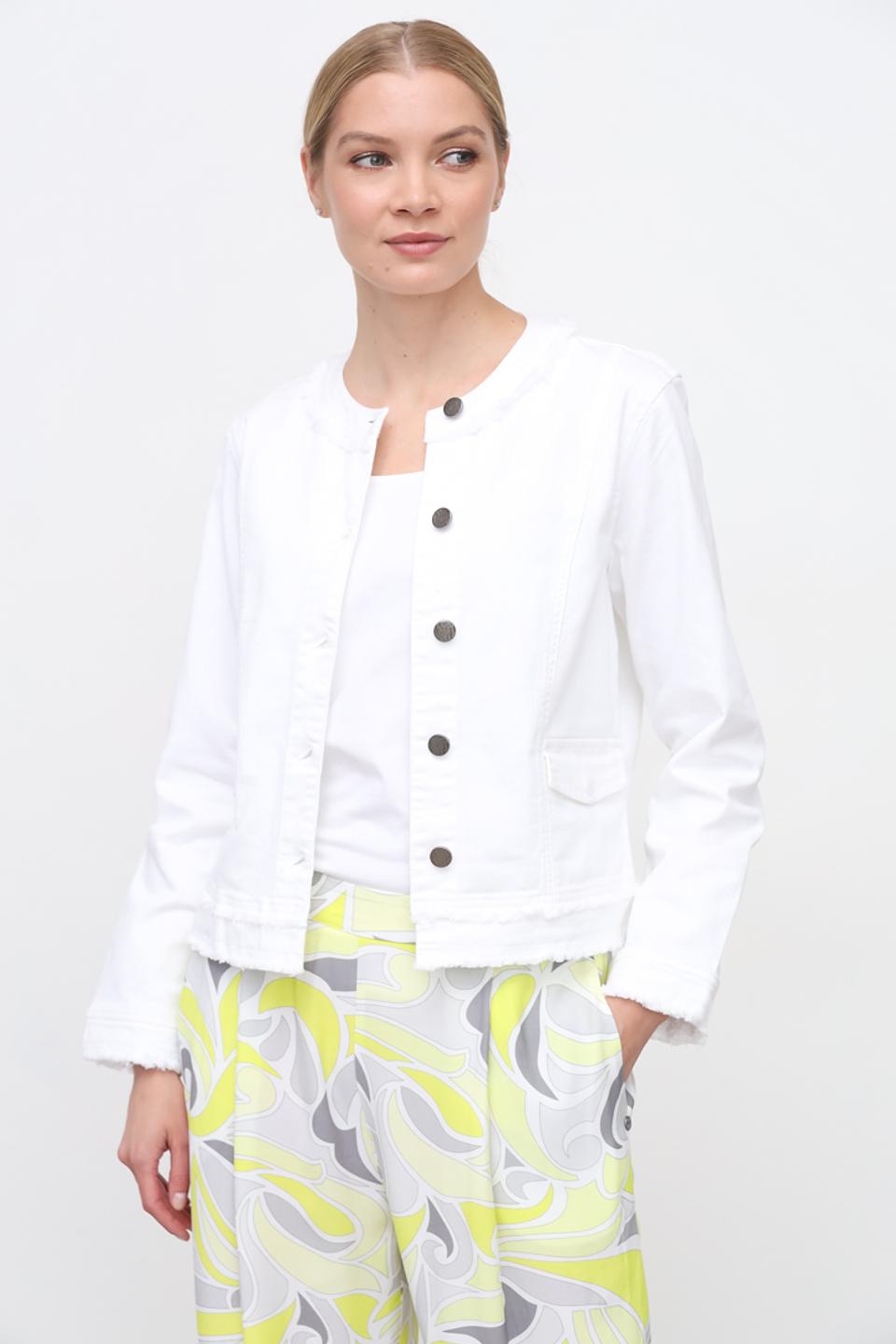 Жакет Lecomte приталенный белый