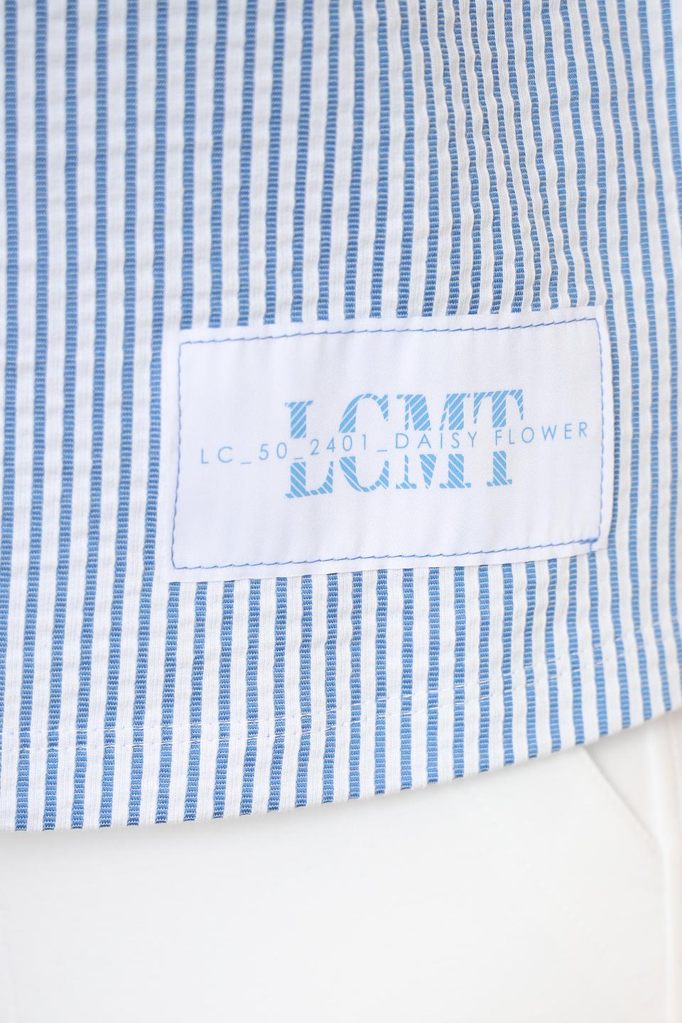 Блуза Lecomte в полоску с капюшоном