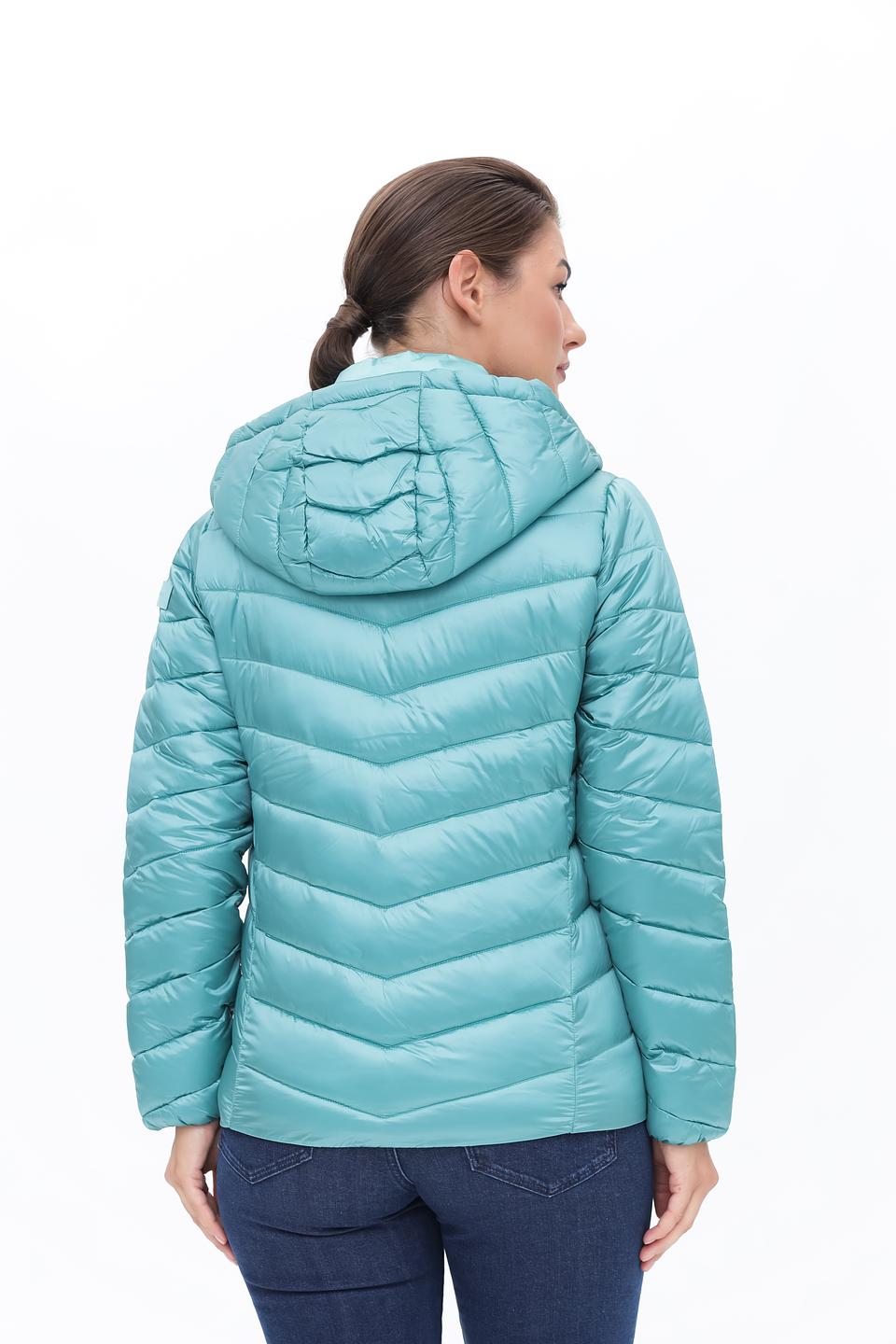 Куртка Tom Tailor стеганая мятная