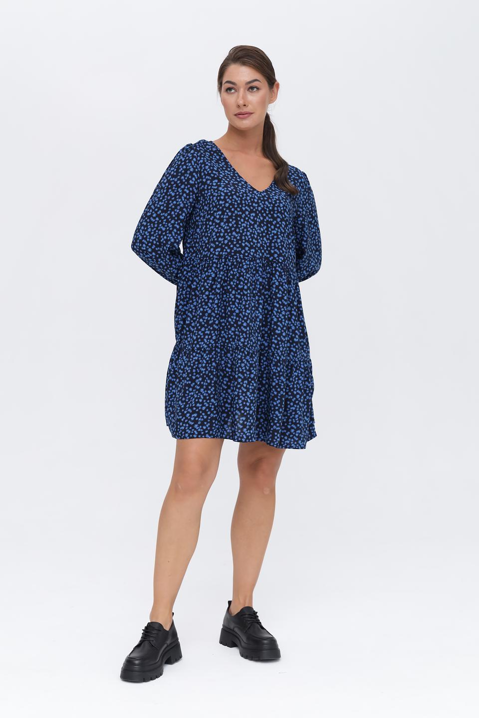 Платье Tom Tailor denim с цветочным принтом