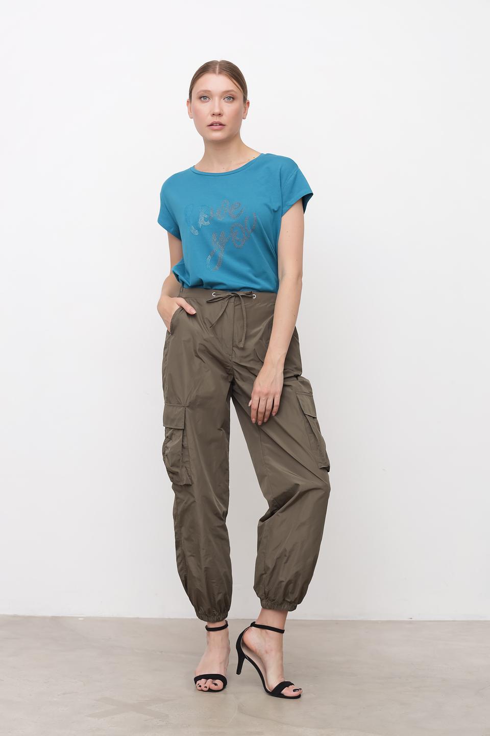 Брюки карго MORE and MORE хаки