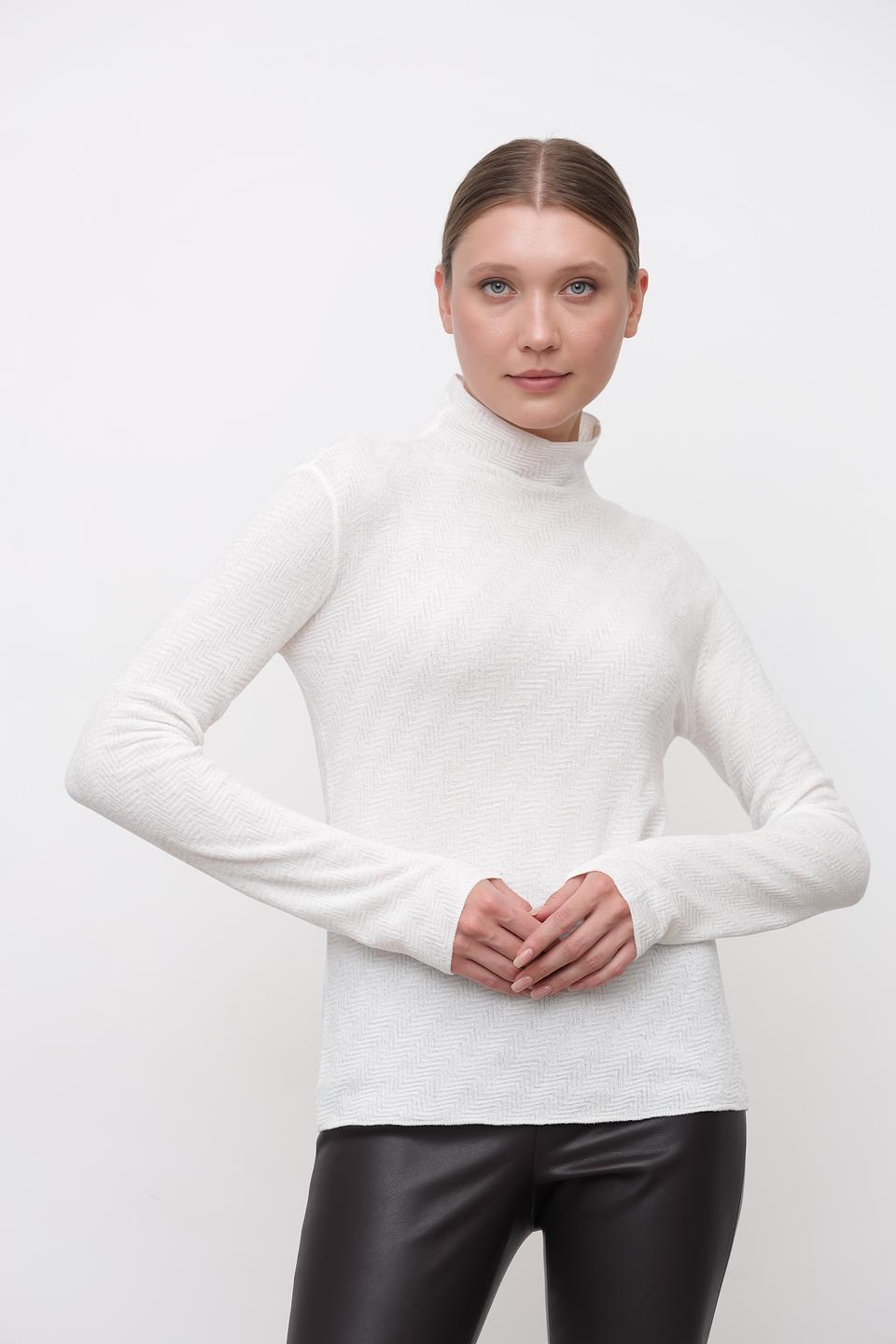 Водолазка Emporio Armani женская белая