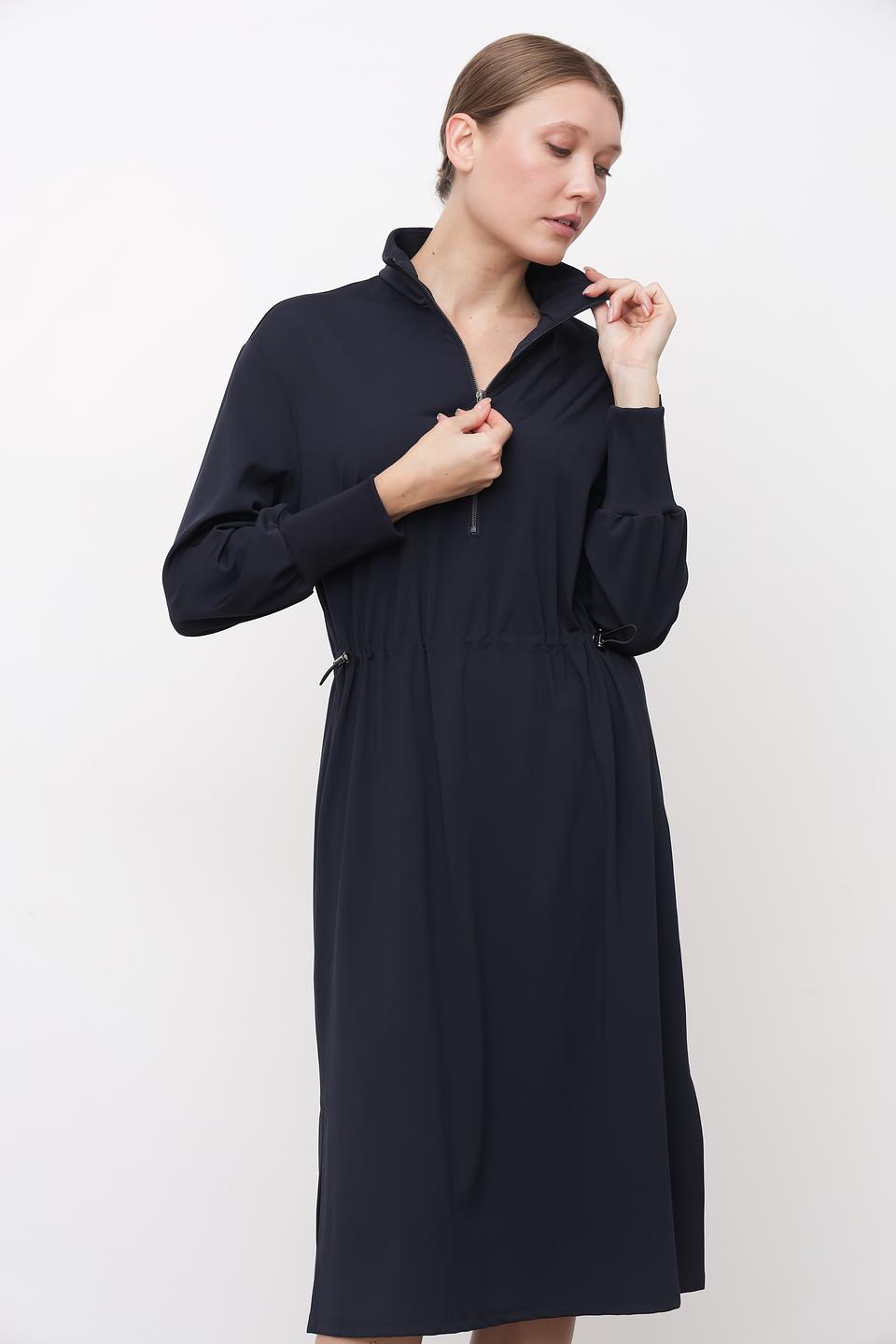 Платье Tuzzi с молнией темно-синее
