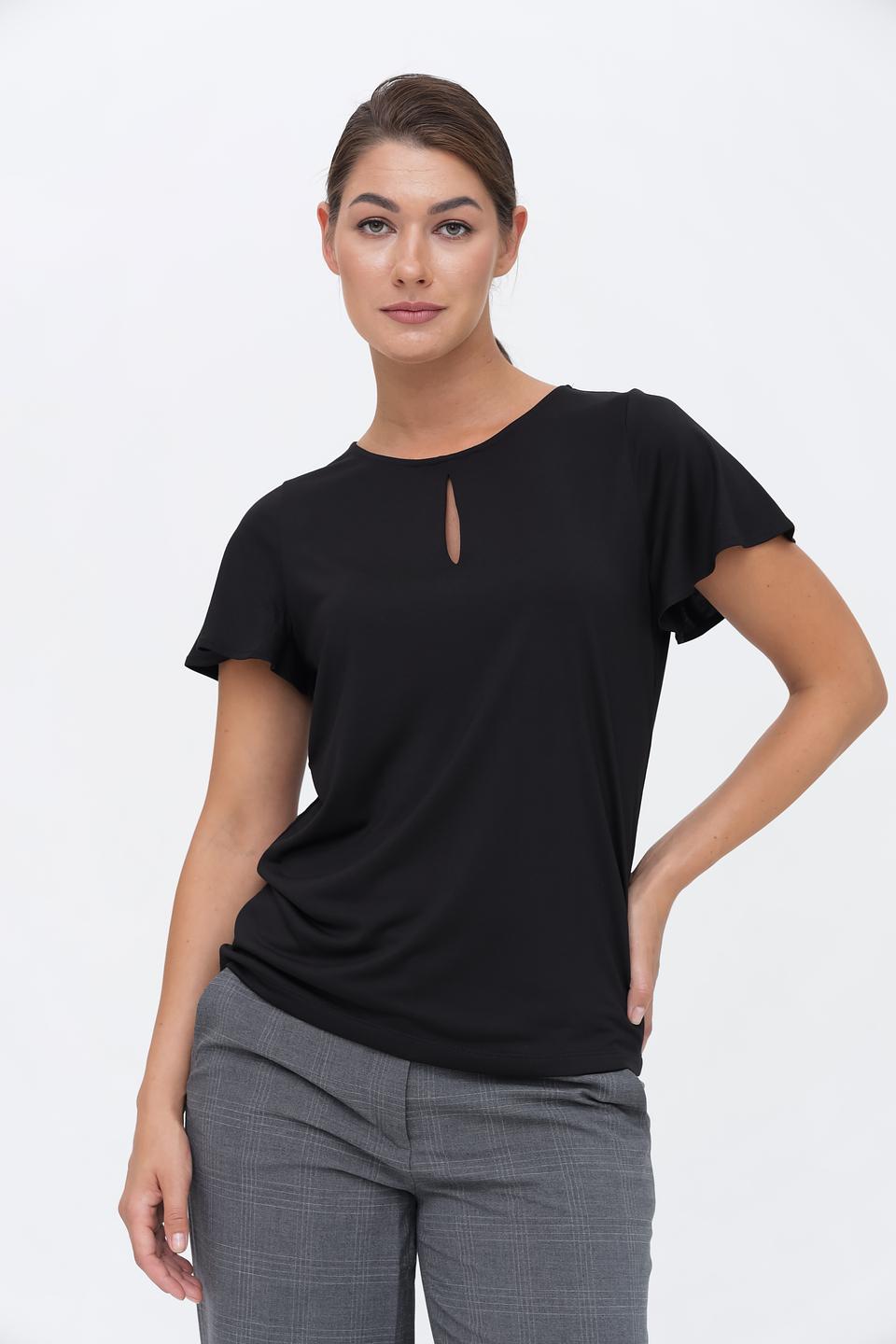 Блуза Taifun с вырезом