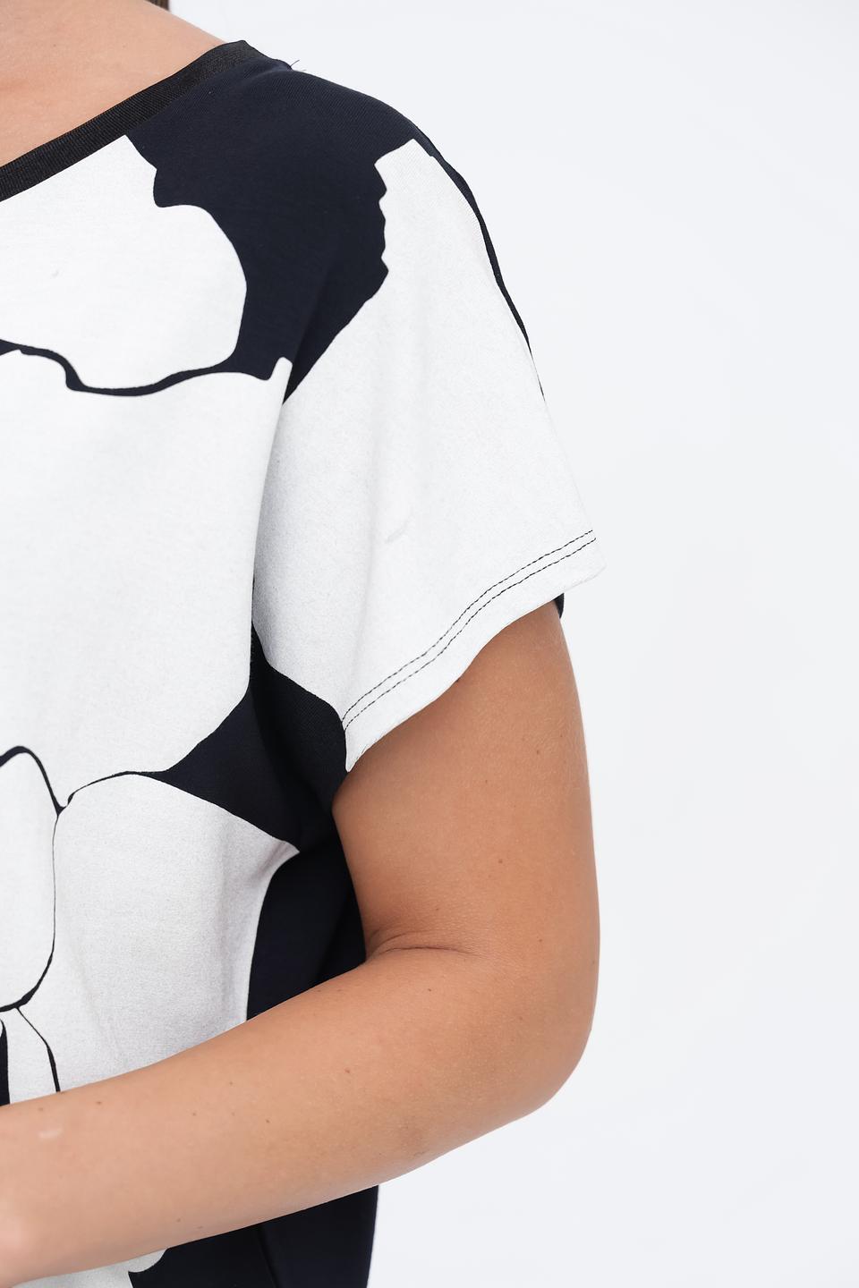 Футболка Taifun с цветочным принтом