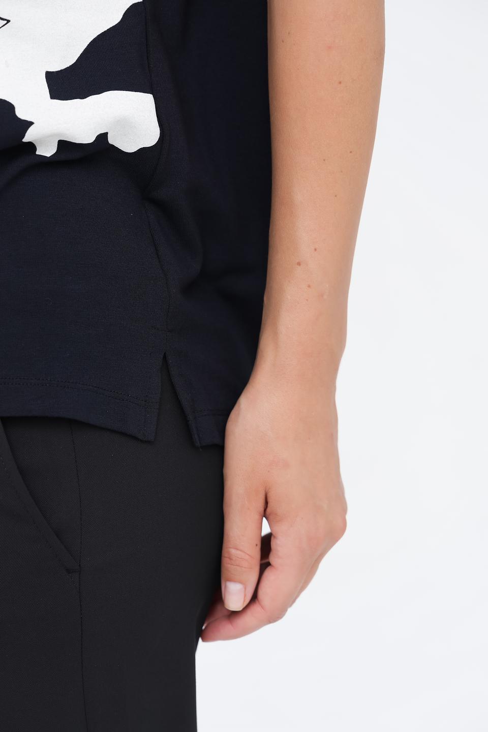 Футболка Taifun с цветочным принтом