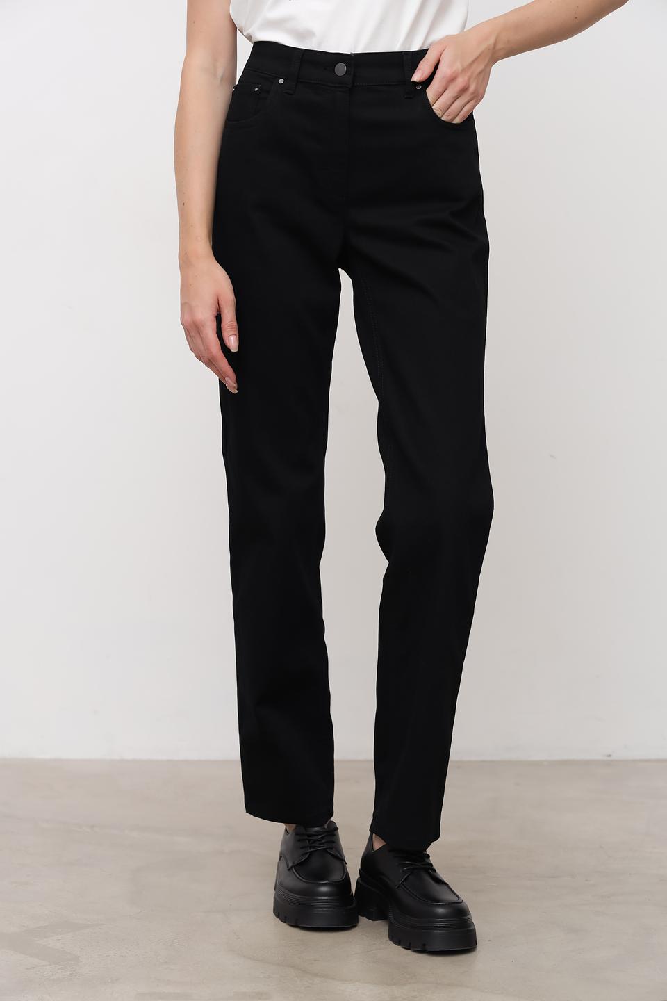 Джинсы Zerres прямые чёрные