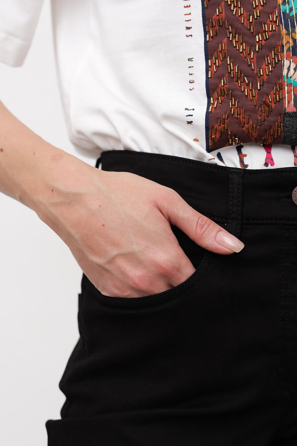 Брюки Zerres чёрные прямые