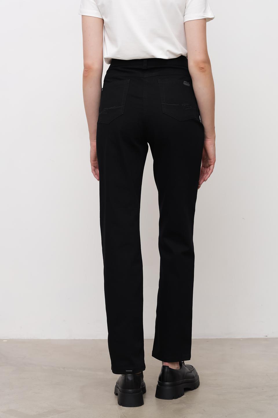 Джинсы Zerres прямые чёрные