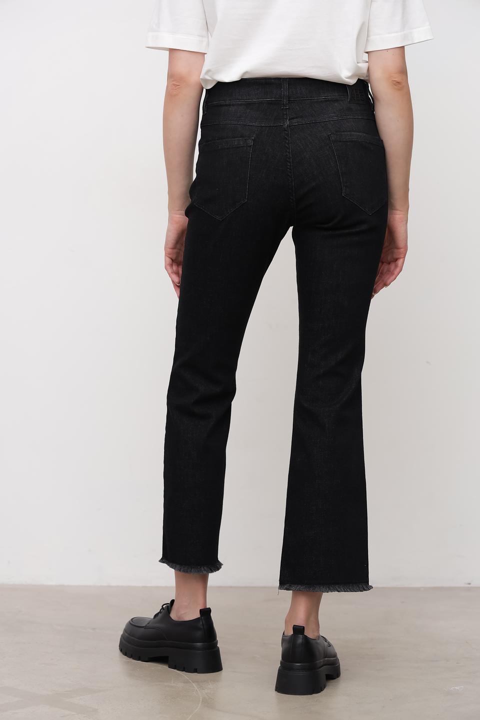 Джинсы Zerres чёрные прямые