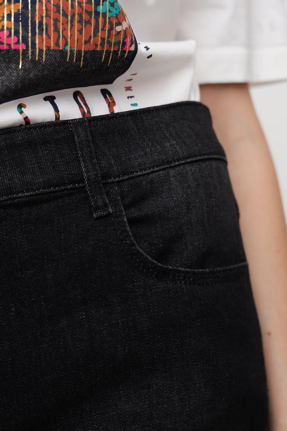 Джинсы Zerres чёрные прямые