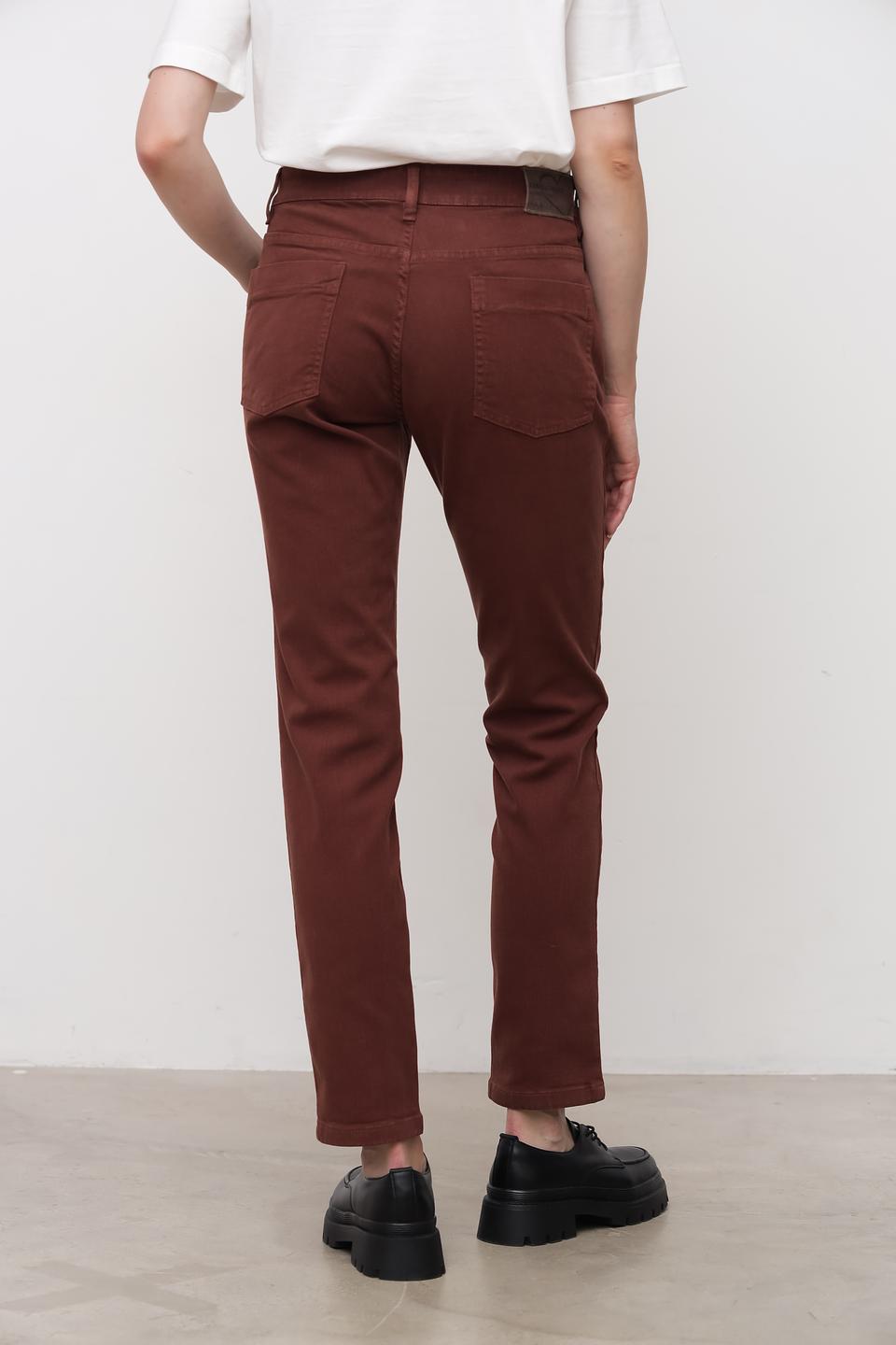 Джинсы Zerres терракотовые