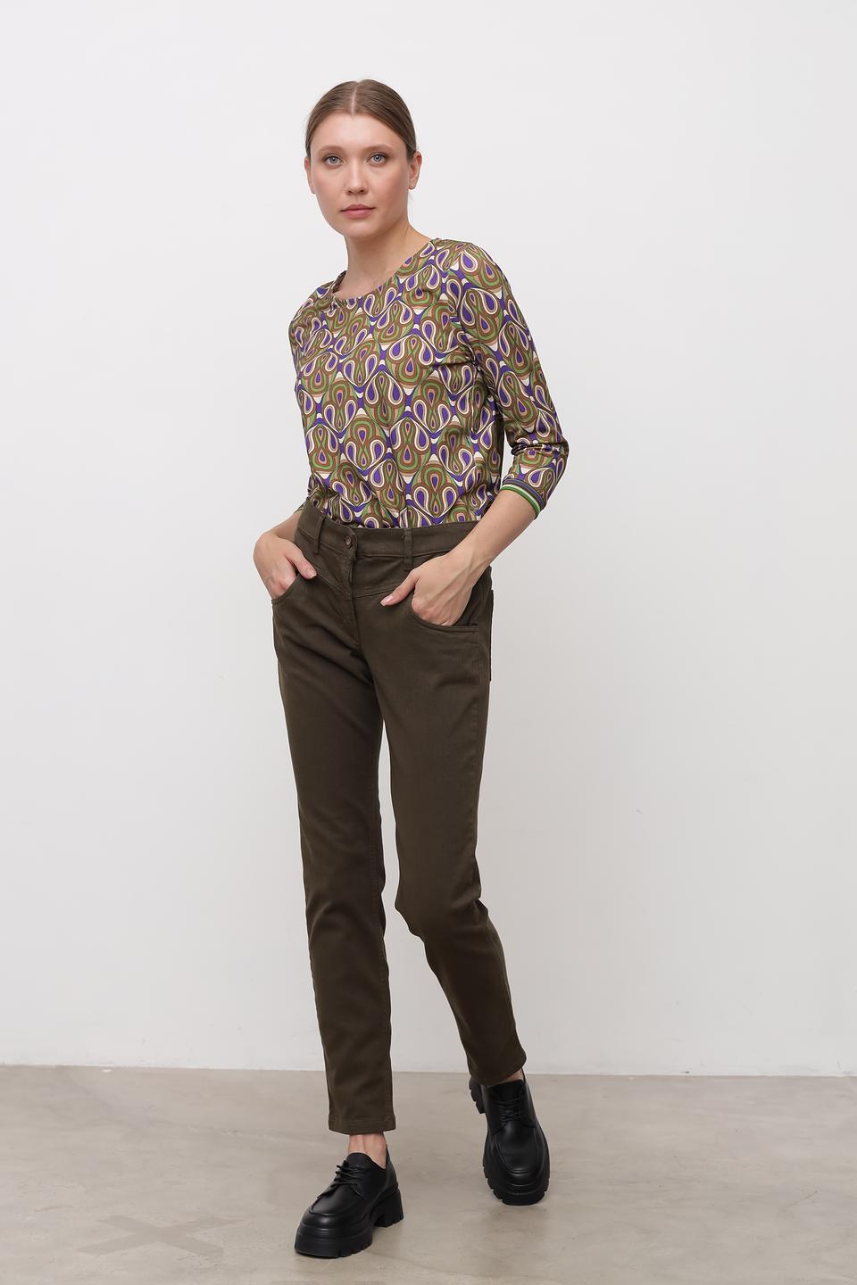 Джинсы Zerres хаки