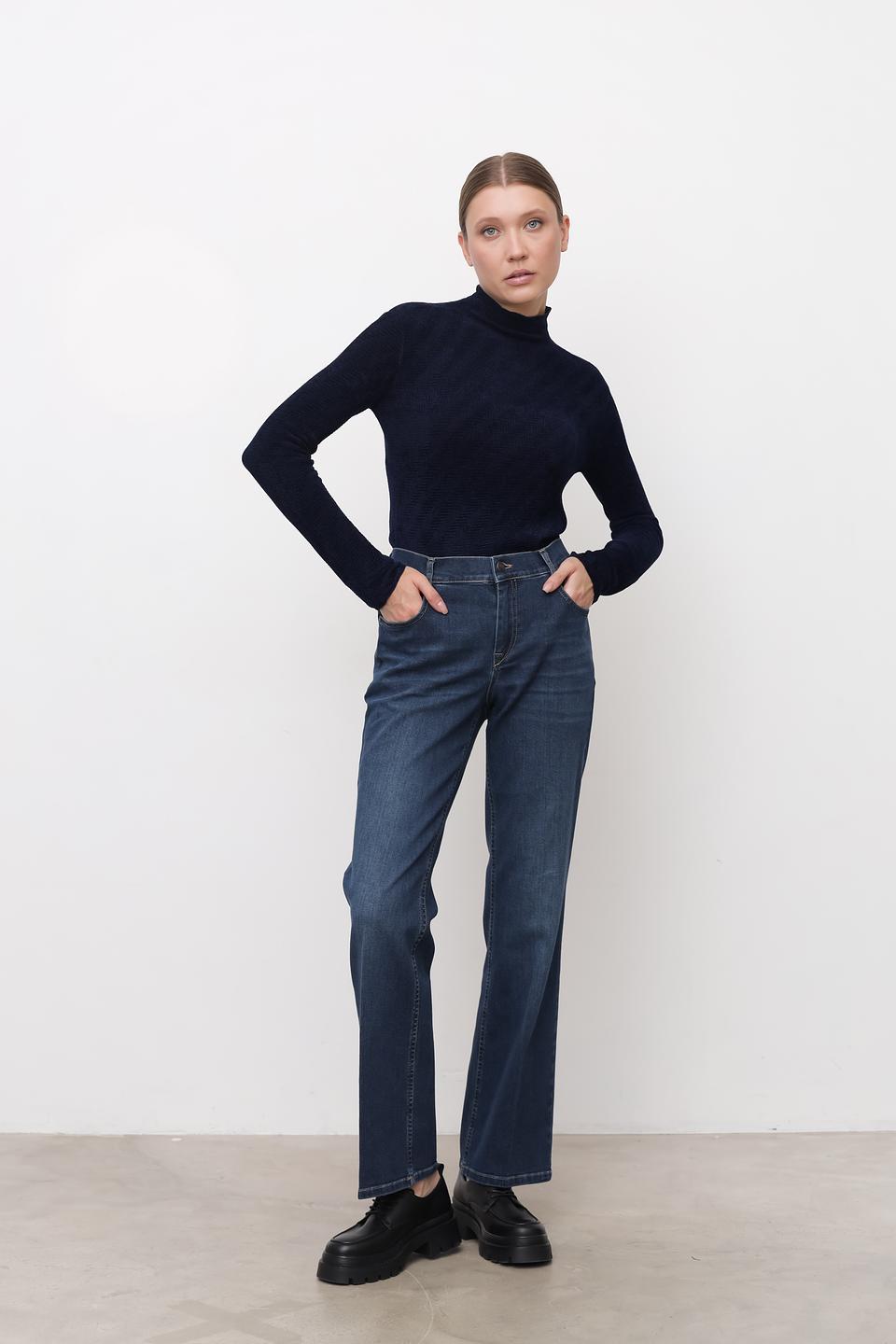 Джинсы Gardeur прямого кроя синие