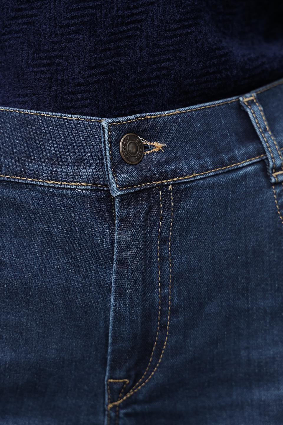 Джинсы Gardeur прямого кроя синие