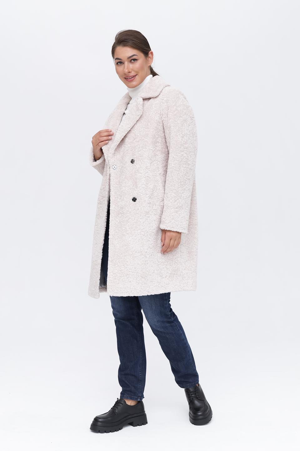 Пальто Electra style бежевое