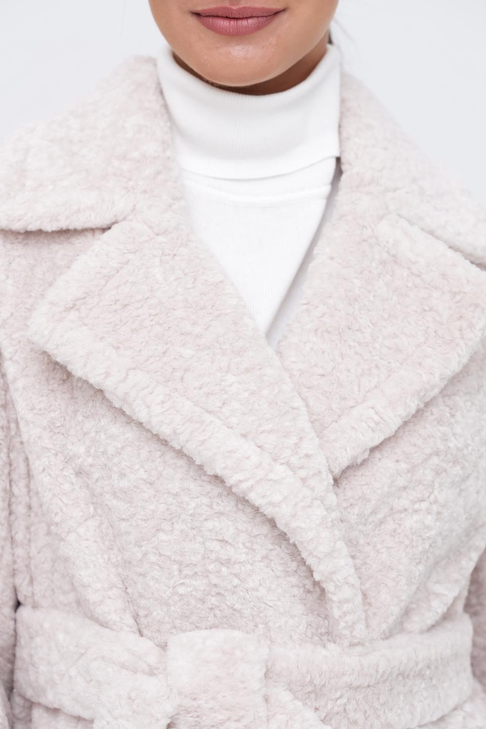 Пальто Electra style бежевое