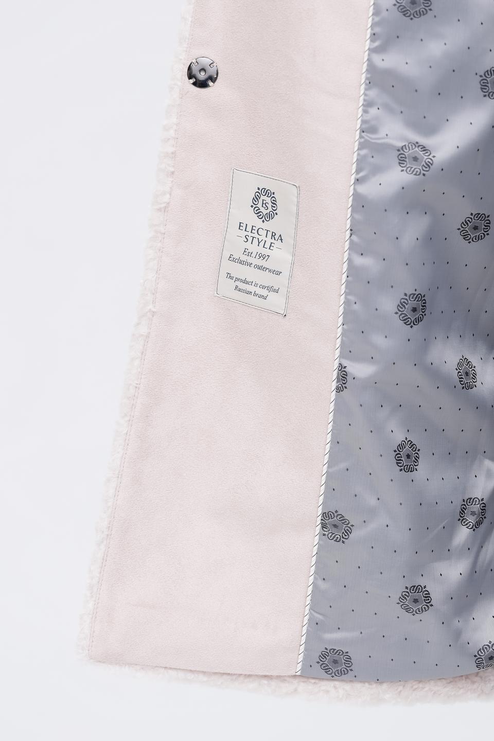 Пальто Electra style бежевое