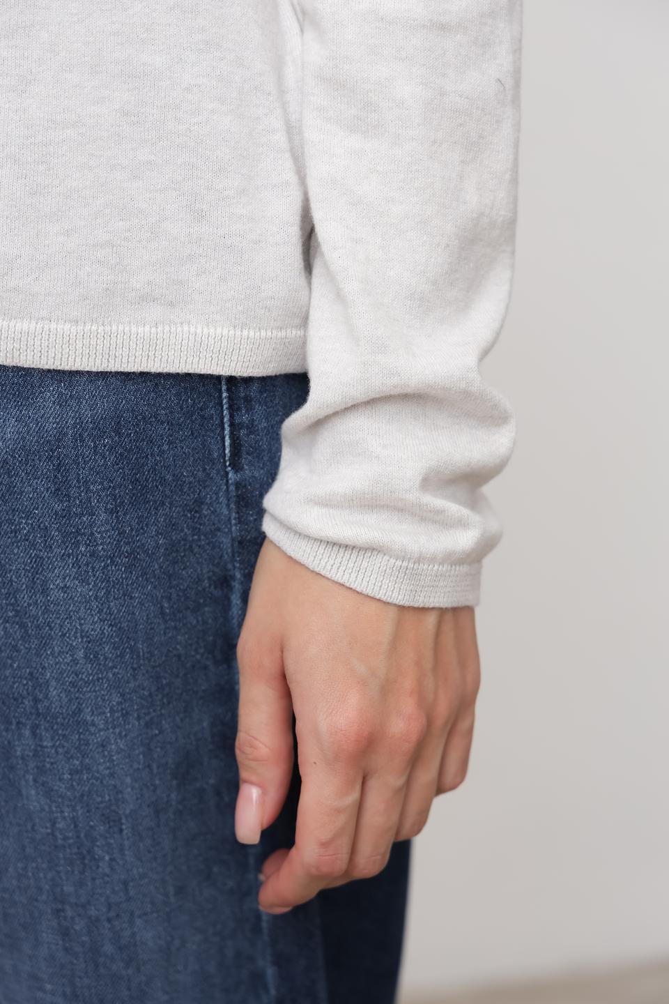 Пуловер Oui с узором