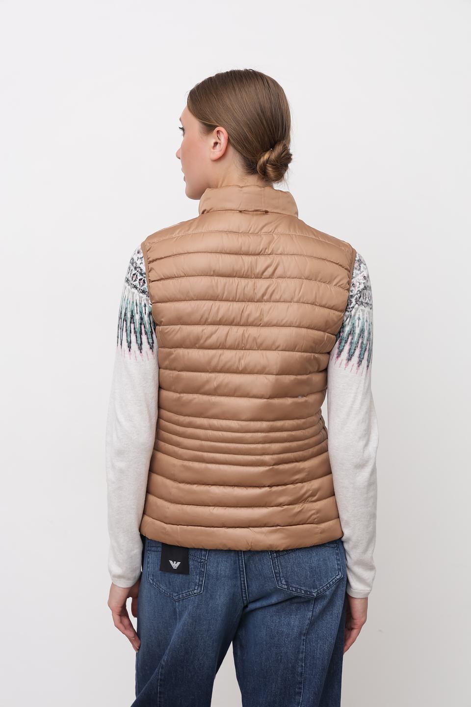 Жилет Lebek стеганый бежевый
