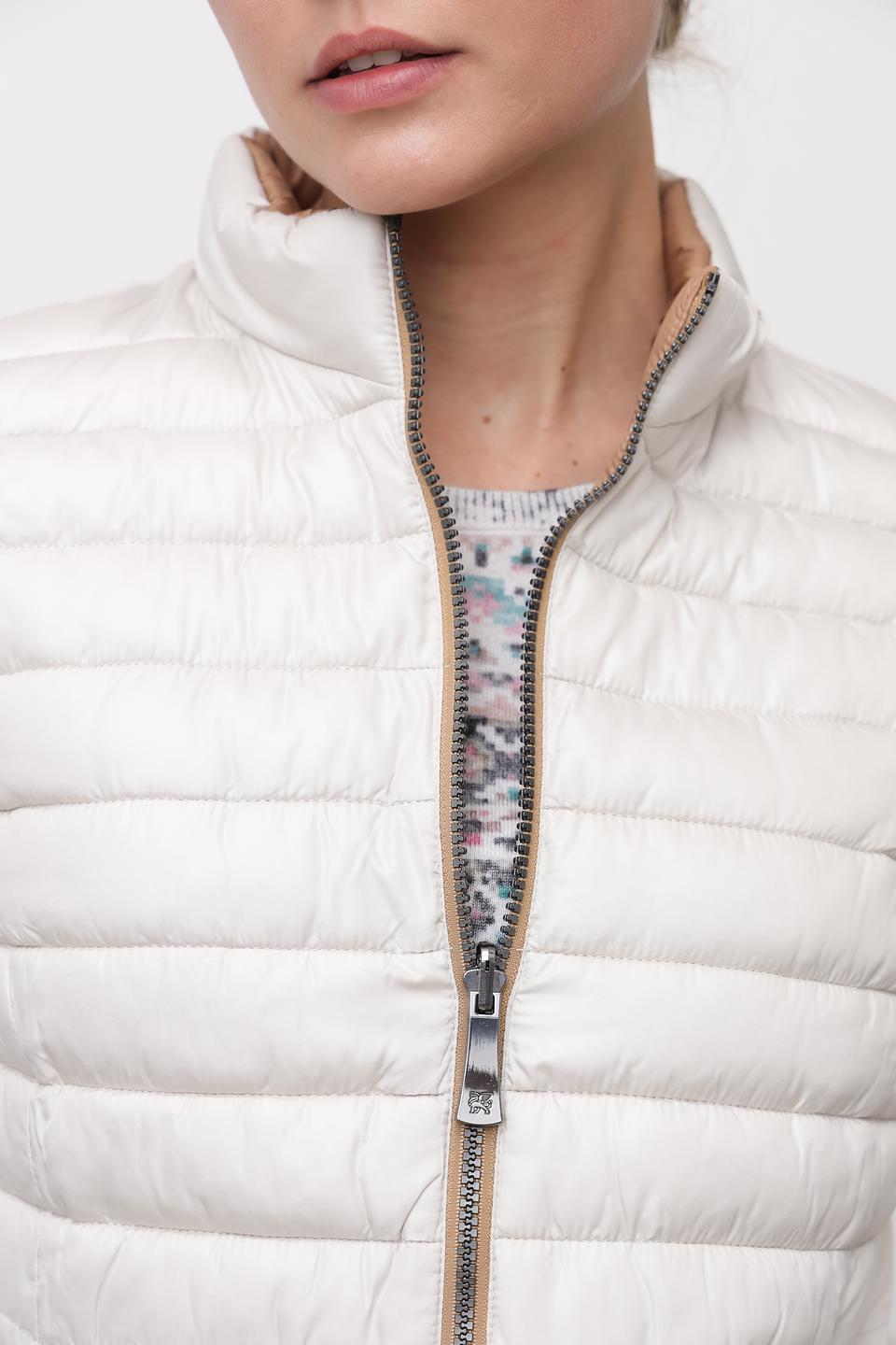 Жилет Lebek стеганый бежевый