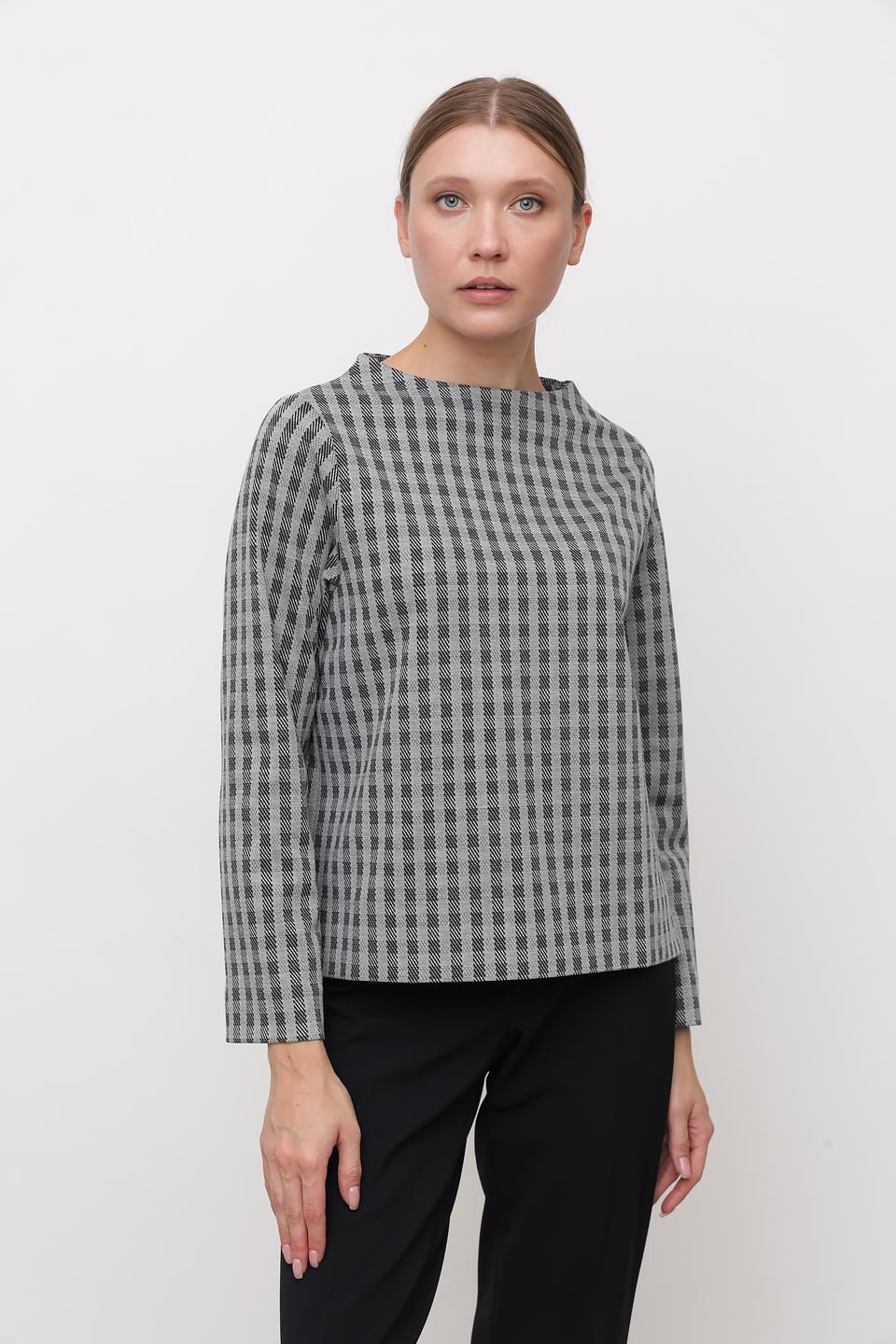 Пуловер Bianca в клетку