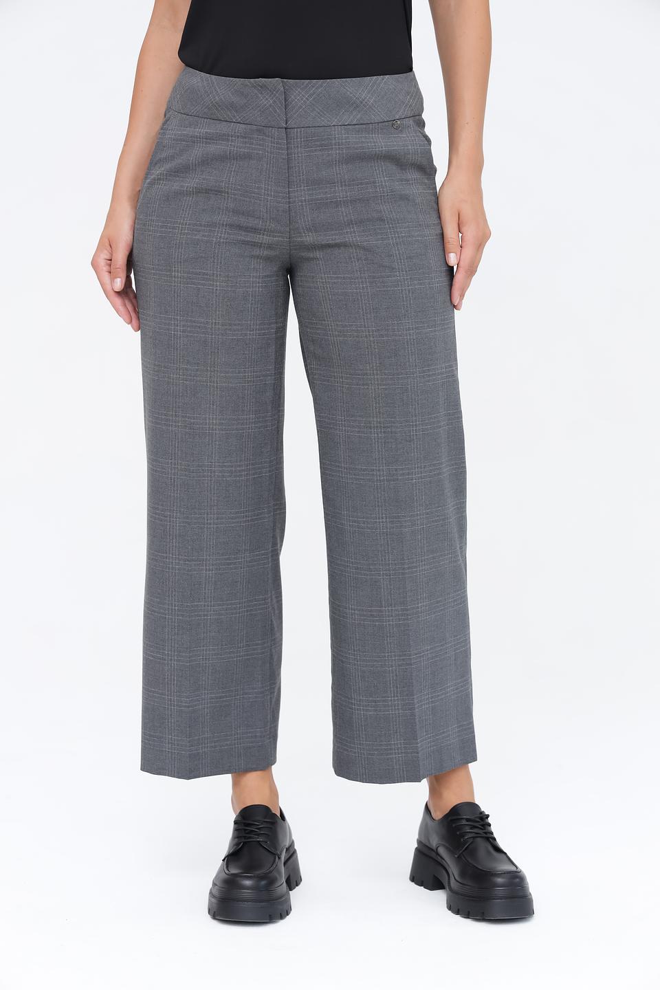 Брюки Gerry Weber в клетку серые