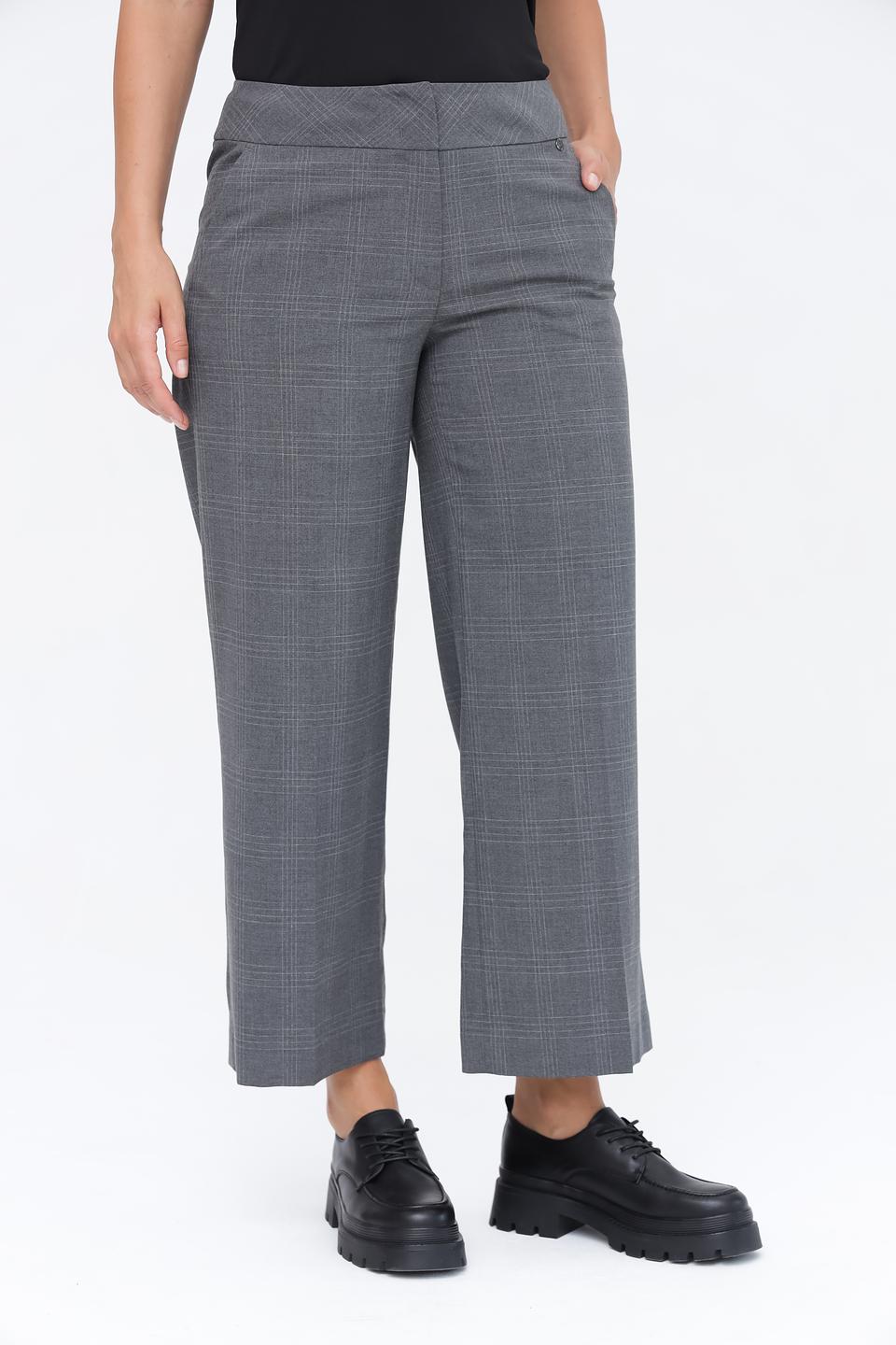 Брюки Gerry Weber в клетку серые