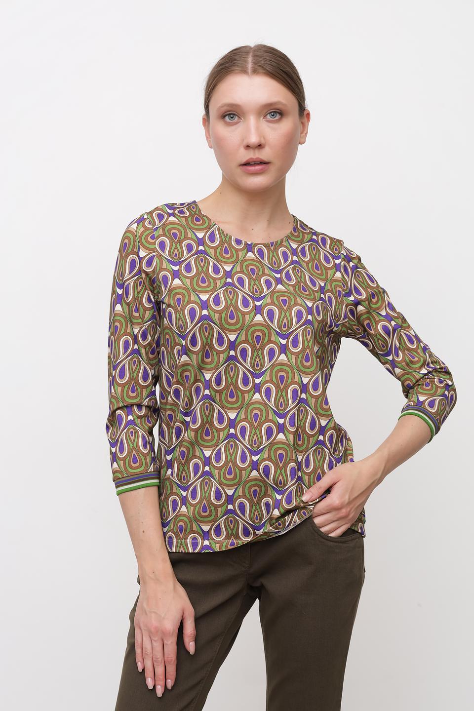 Лонгслив Bianca с принтом