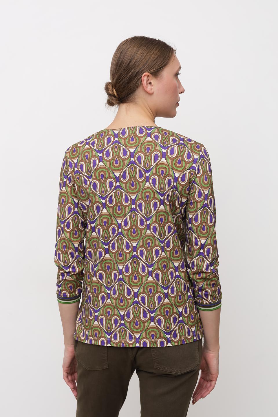 Лонгслив Bianca с принтом