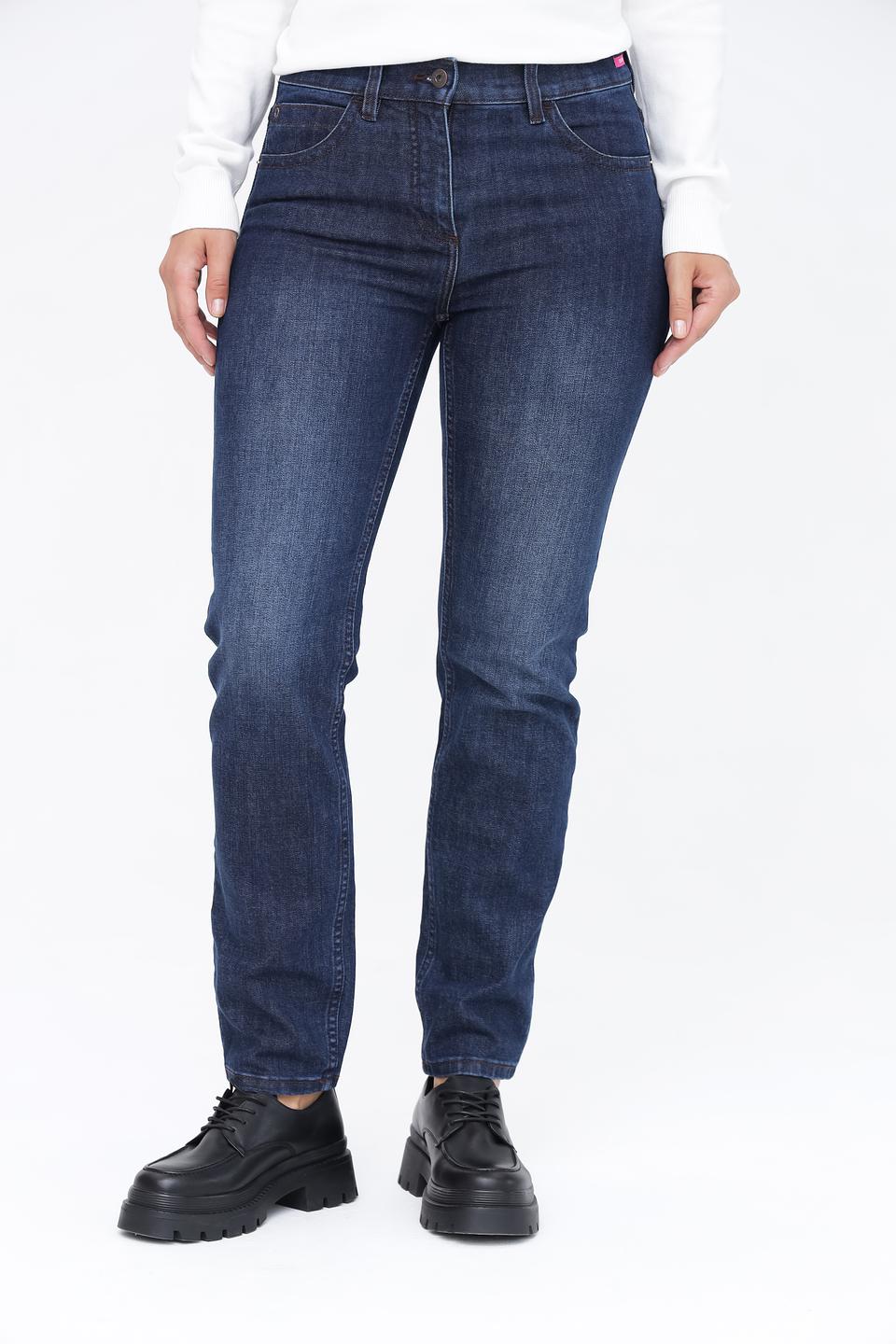 Джинсы Pezzo прямого кроя синие