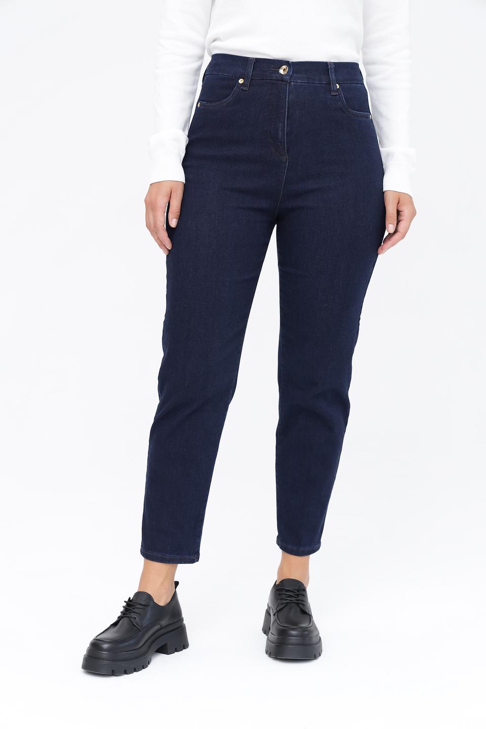 Джинсы Pezzo высокая посадка синие