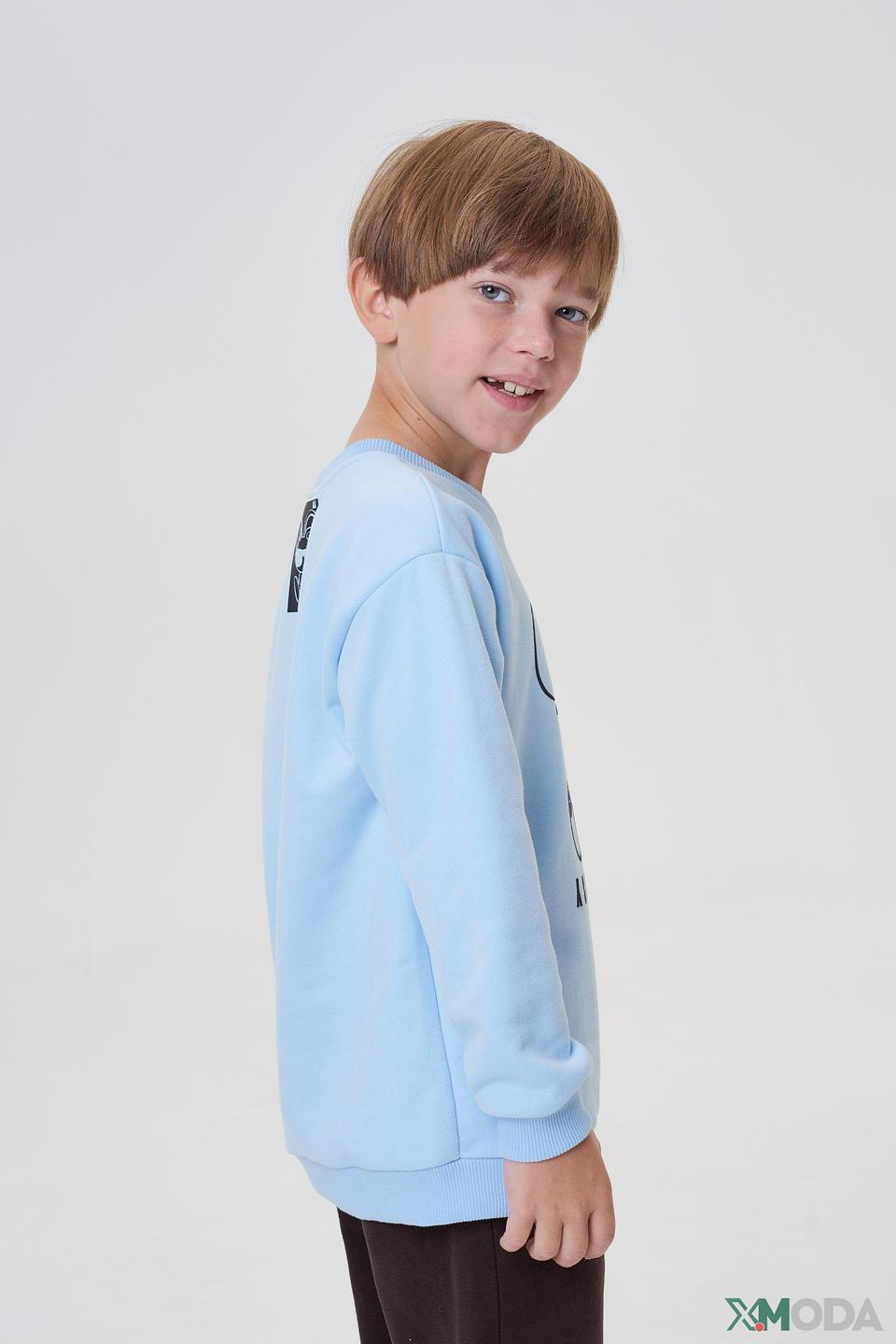 Свитшот Choupette с зайцем голубой