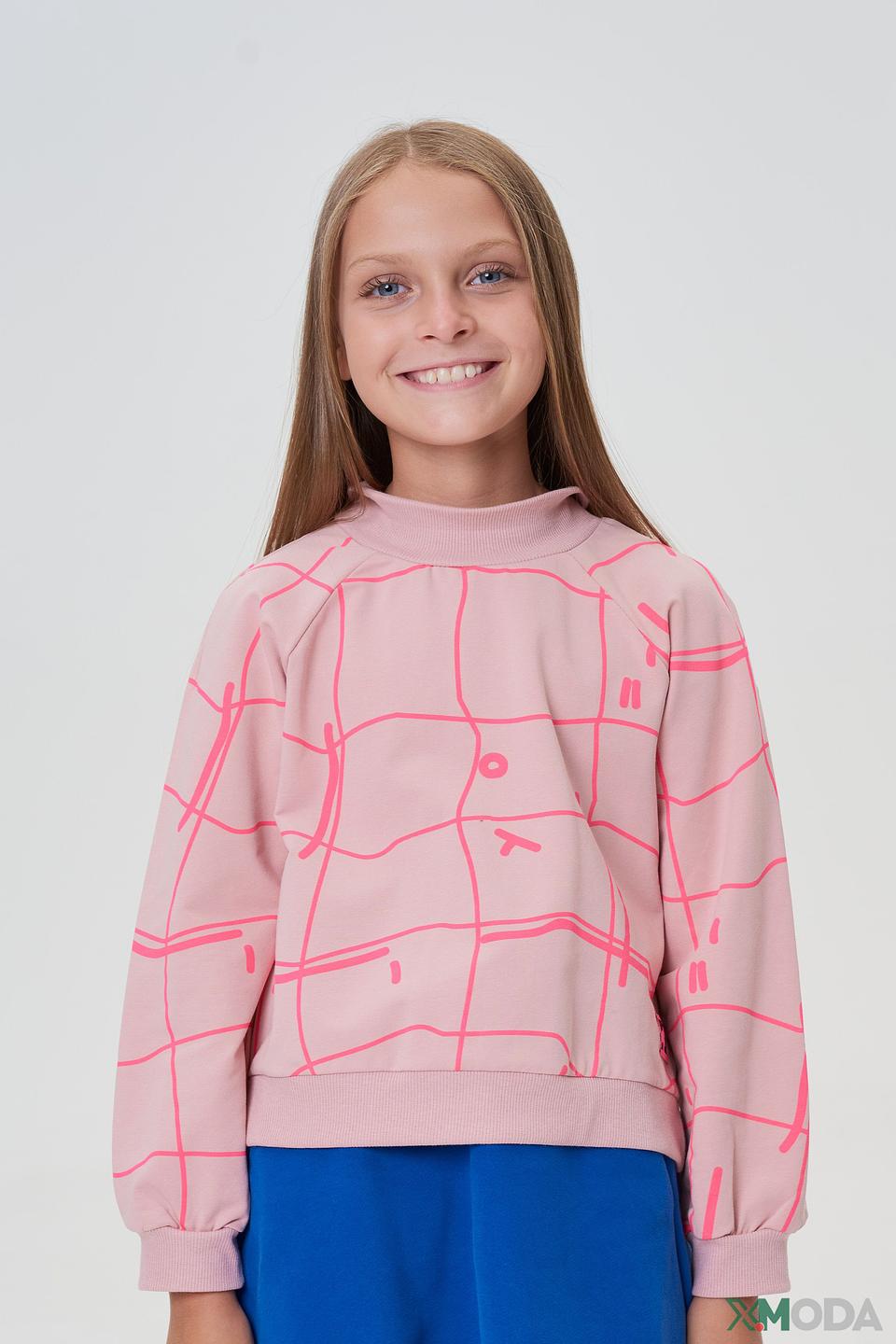 Джемпер Choupette с принтом розовый