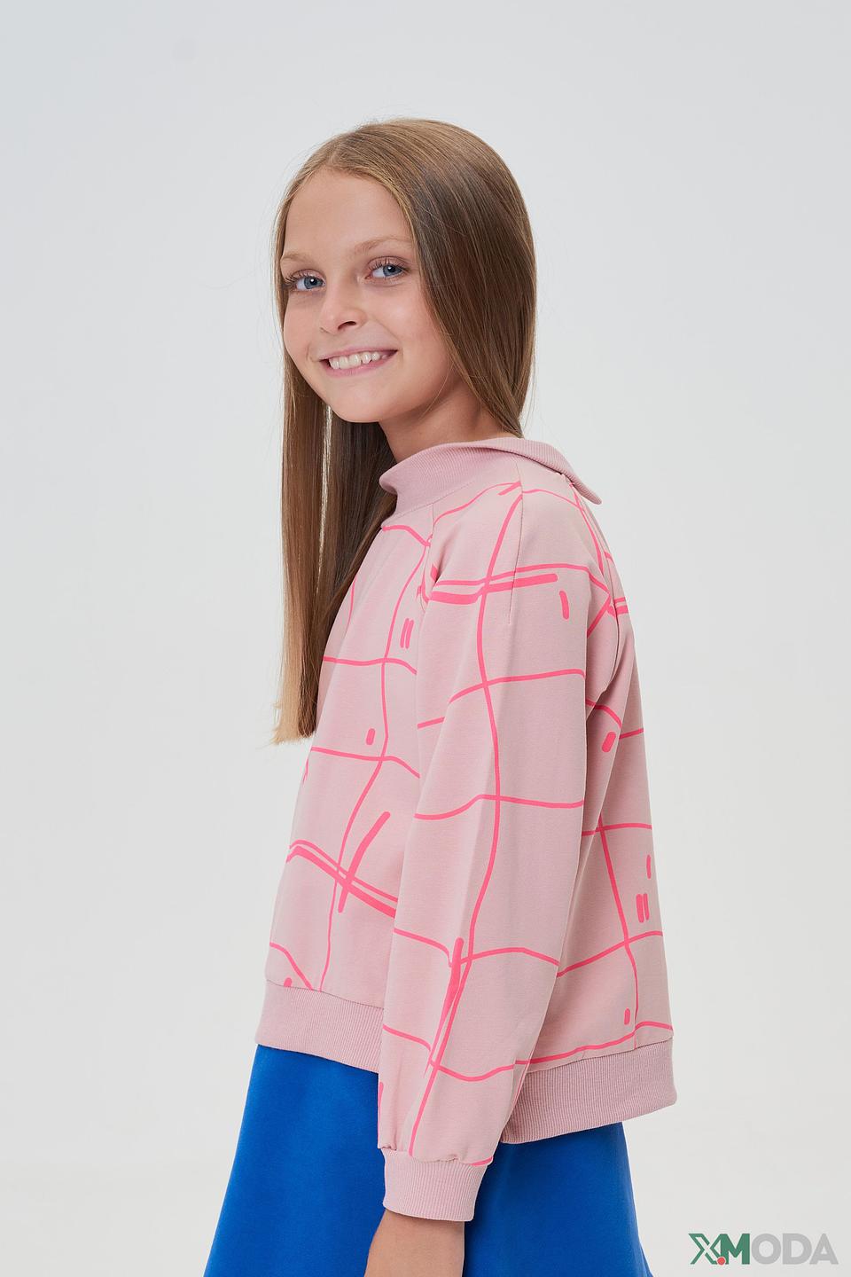 Джемпер Choupette с принтом розовый